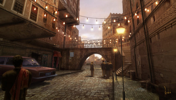 uncharted 3 concept art artwork